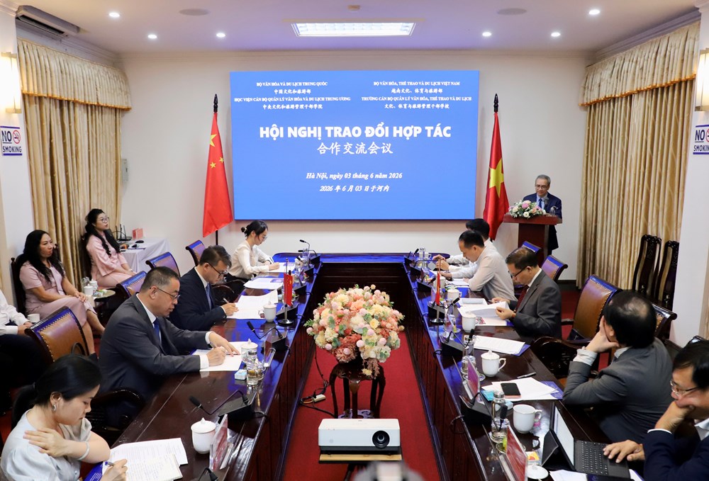 Thúc đẩy hợp tác đào tạo cán bộ văn hóa, du lịch giữa Việt Nam và Trung Quốc - ảnh 3