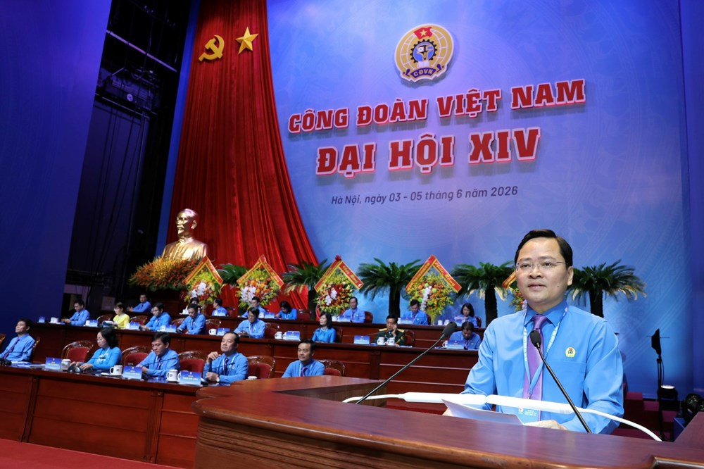Bế mạc Đại hội XIV Công đoàn Việt Nam nhiệm kỳ 2026-2031 - ảnh 1