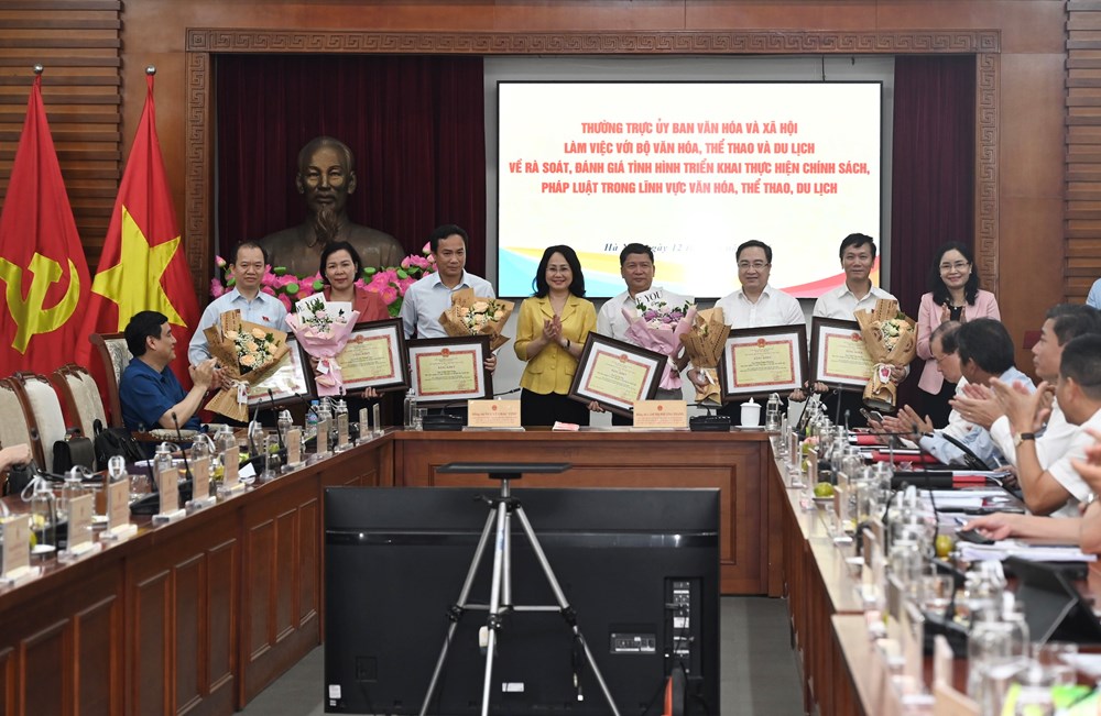 Tiếp tục rà soát, hoàn thiện chính sách, pháp luật trong lĩnh vực văn hóa, thông tin, thể thao và du lịch - ảnh 7