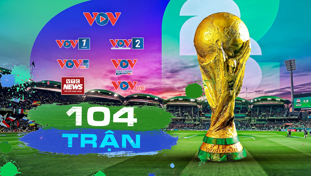VOV sở hữu bản quyền phát thanh FIFA World Cup 2026 trên toàn lãnh thổ Việt Nam - ảnh 1
