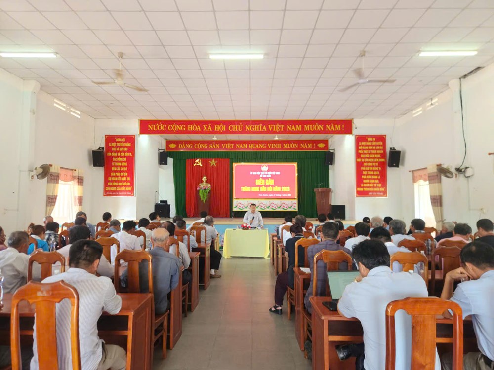 Tổ chức các hoạt động văn hoá - cộng đồng gắn với các hình thức “Tháng nghe dân nói” - ảnh 1