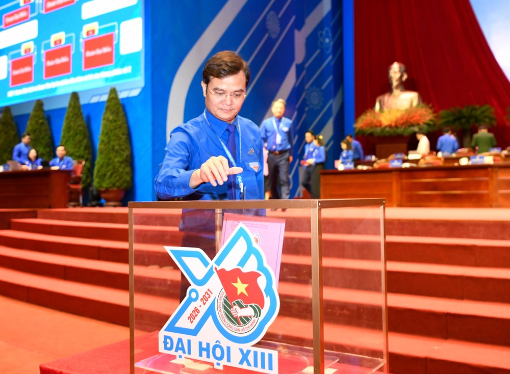 Đại hội Đoàn toàn quốc lần thứ XIII tiến hành bầu Ban Chấp hành khoá mới - ảnh 2