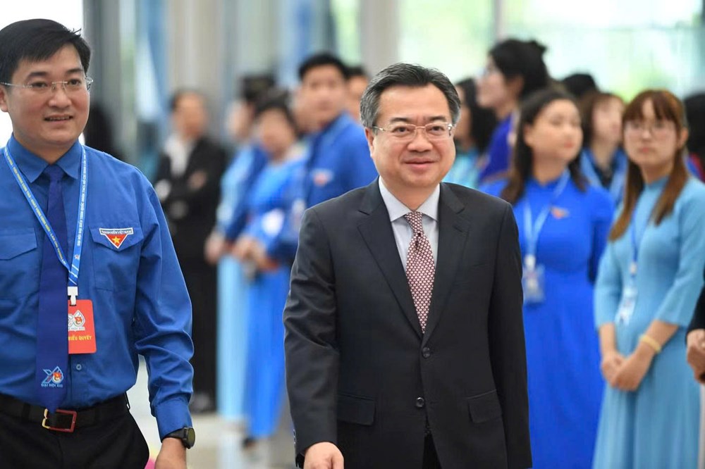 Tổng Bí thư, Chủ tịch nước Tô Lâm dự Phiên trọng thể Đại hội đại biểu toàn quốc Đoàn TNCS Hồ Chí Minh lần thứ XIII - ảnh 7