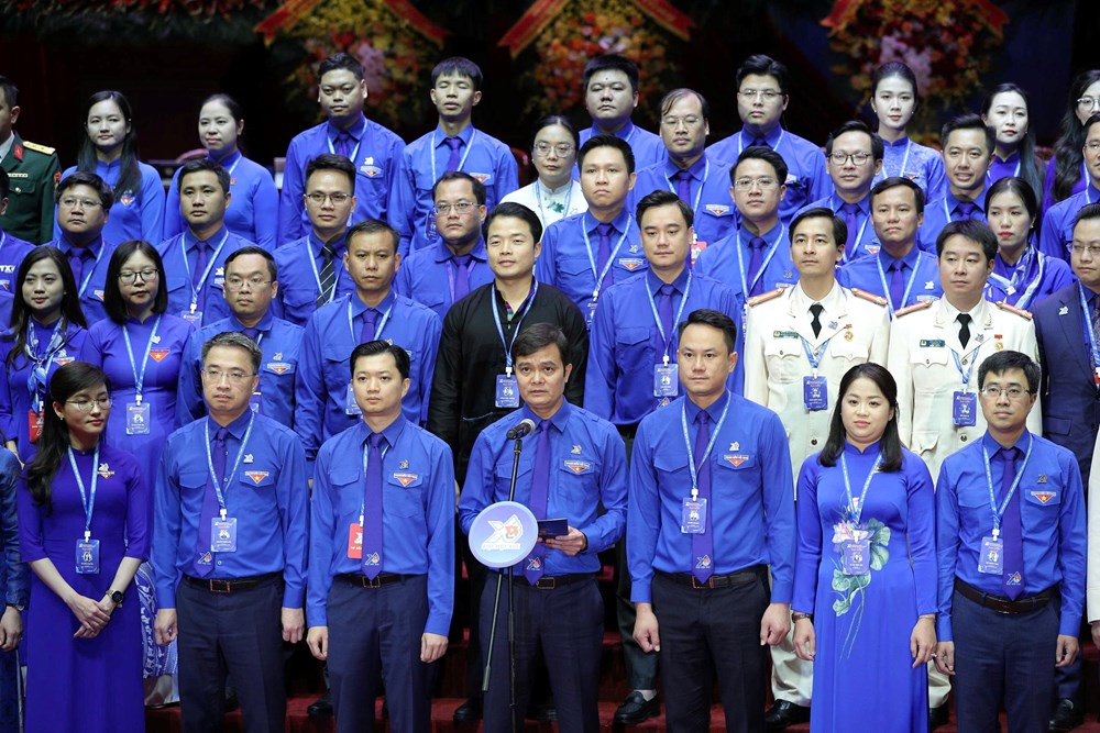 Anh Bùi Quang Huy tái đắc cử Bí thư thứ nhất Trung ương Đoàn khóa XIII - ảnh 2