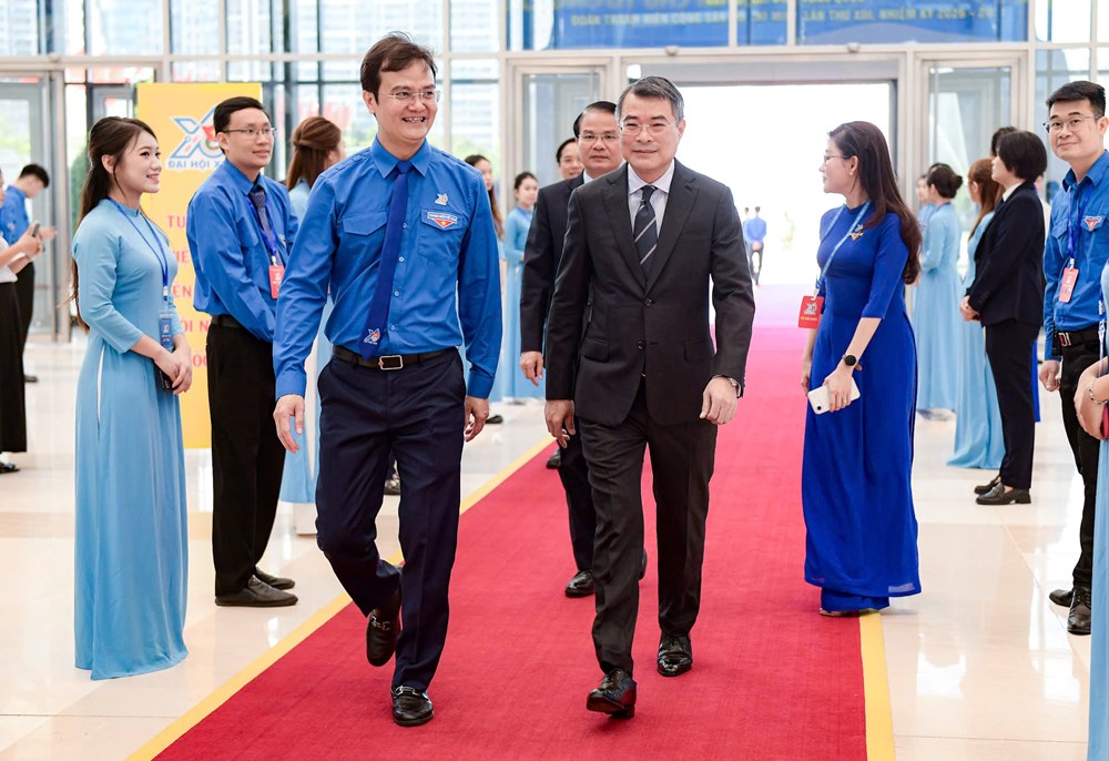 Tổng Bí thư, Chủ tịch nước Tô Lâm dự Phiên trọng thể Đại hội đại biểu toàn quốc Đoàn TNCS Hồ Chí Minh lần thứ XIII - ảnh 3