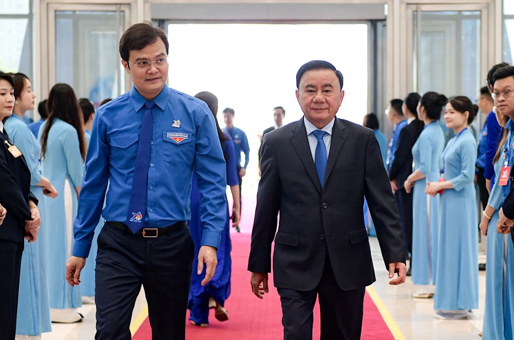 Tổng Bí thư, Chủ tịch nước Tô Lâm dự Phiên trọng thể Đại hội đại biểu toàn quốc Đoàn TNCS Hồ Chí Minh lần thứ XIII - ảnh 6