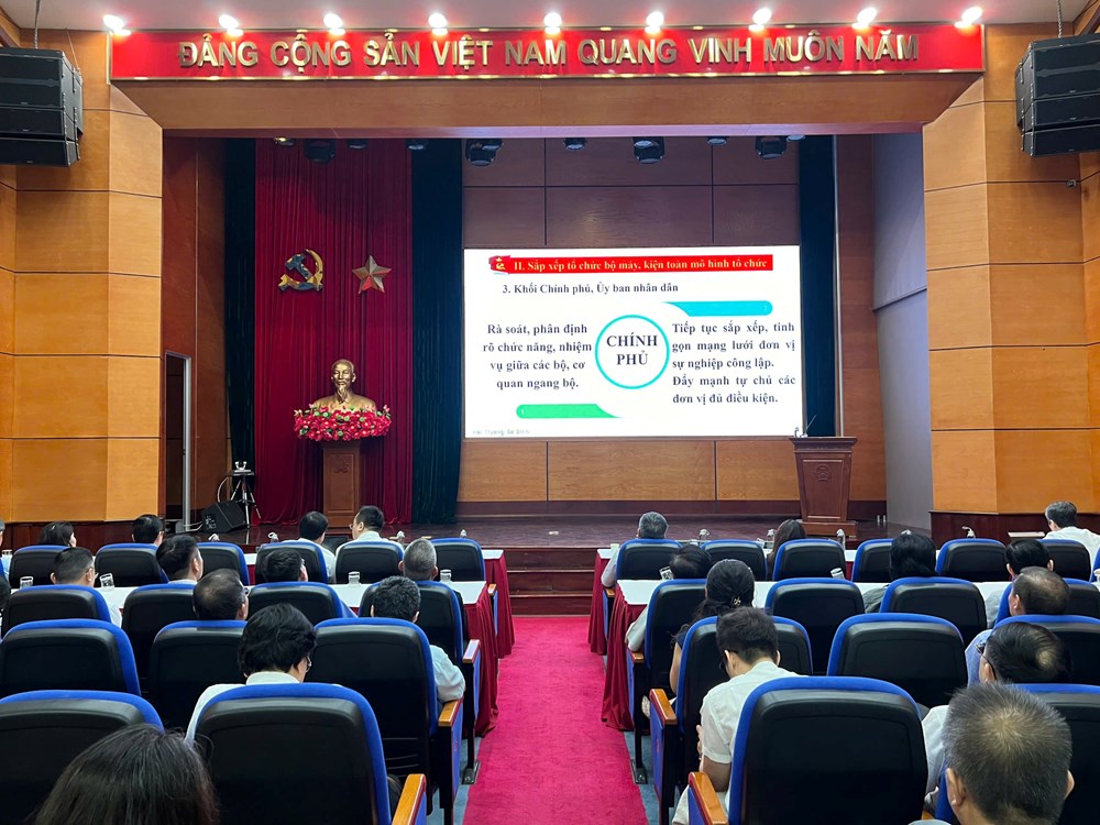 Tổng Bí thư, Chủ tịch nước Tô Lâm chủ trì Hội nghị sơ kết một năm chính quyền 3 cấp - ảnh 4