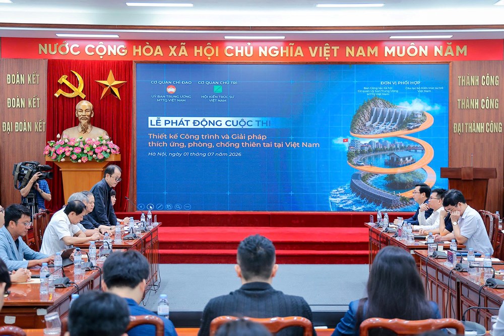 Phát động Cuộc thi “Thiết kế công trình và giải pháp thích ứng, phòng, chống thiên tai tại Việt Nam“ - ảnh 3