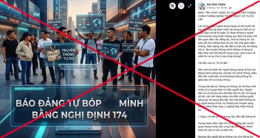 Bài 1 - Nhận diện thủ đoạn xuyên tạc Nghị định 174 - ảnh 1