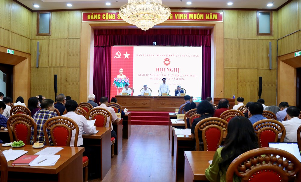 Nâng cao hiệu quả quản lý, phát huy vai trò văn hóa, văn nghệ trong phát triển đất nước - ảnh 6