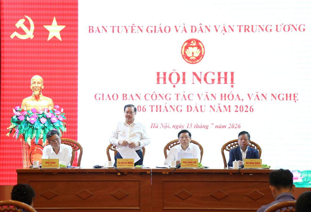 Nâng cao hiệu quả quản lý, phát huy vai trò văn hóa, văn nghệ trong phát triển đất nước - ảnh 3