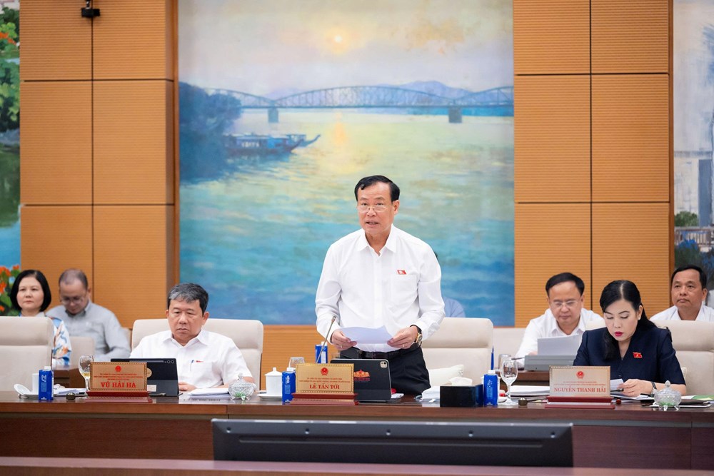Ủy ban Thường vụ Quốc hội cho ý kiến về dự án Luật Phòng, chống phổ biến vũ khí hủy diệt hàng loạt - ảnh 3
