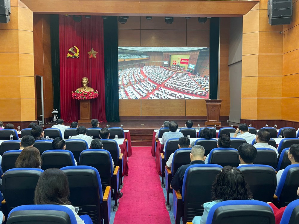 Tổng Bí thư, Chủ tịch nước Tô Lâm dự Hội nghị toàn quốc quán triệt Nghị quyết Trung ương 3 - ảnh 5