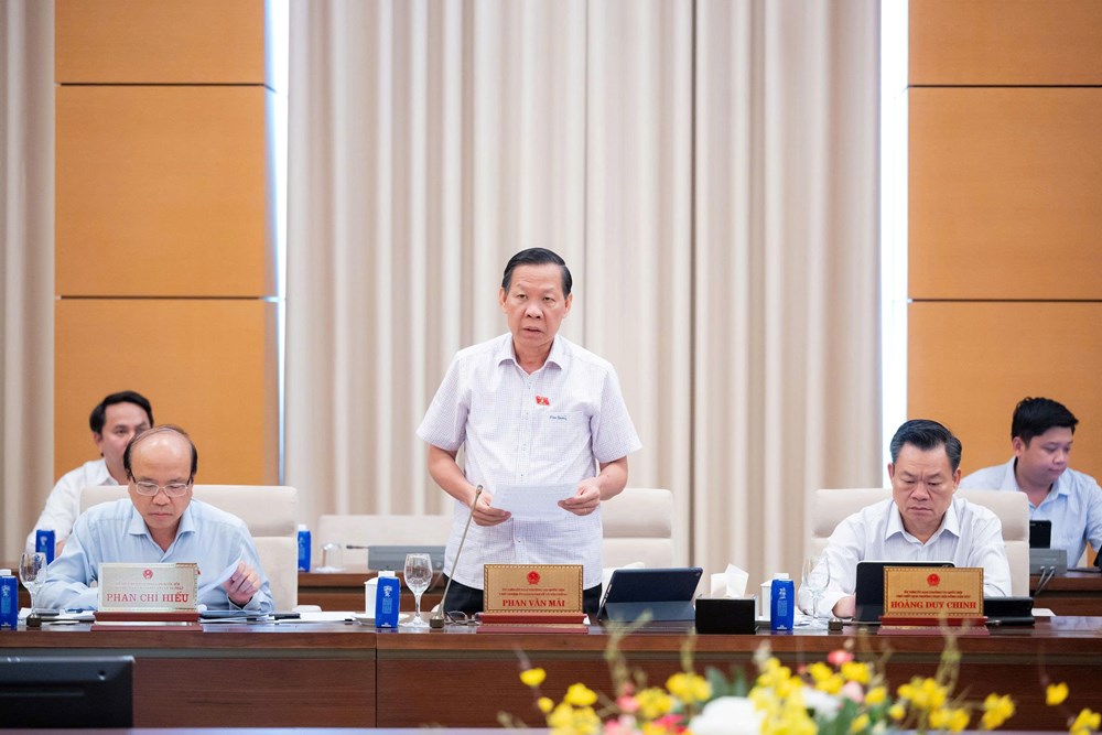 Ủy ban Thường vụ Quốc hội cho ý kiến về dự án Luật Kinh doanh bất động sản (sửa đổi) - ảnh 3