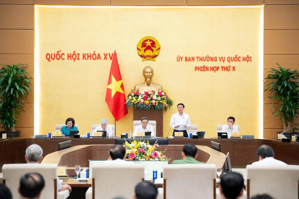 Ủy ban Thường vụ Quốc hội cho ý kiến về dự án Bộ luật Hình sự (sửa đổi) - ảnh 1