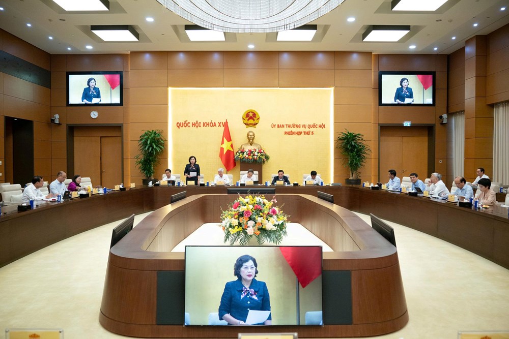 Chủ tịch Quốc hội: Ban hành chính sách giảm thuế ở thời điểm hiện tại là hết sức cần thiết và cấp bách - ảnh 5