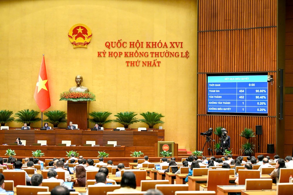 Quốc hội thống nhất bổ sung 3 nội dung vào Chương trình kỳ họp không thường lệ thứ Nhất - ảnh 1