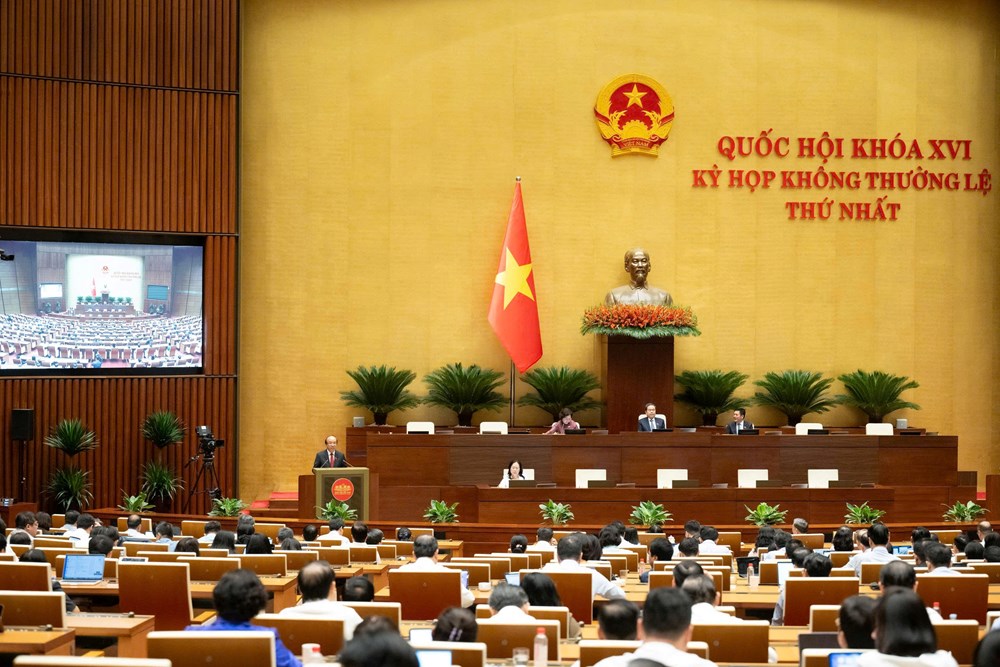 Sáng nay, Quốc hội thảo luận về dự án Bộ luật Hình sự (sửa đổi) và Nghị quyết về di chuyển 3 di tích - ảnh 2