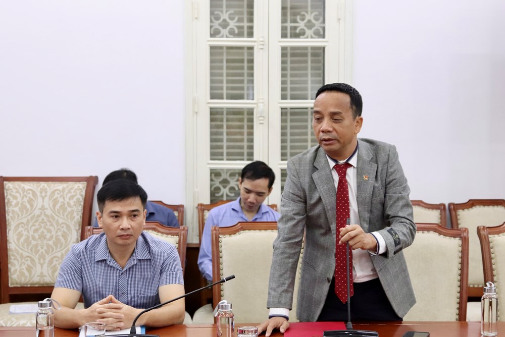 Trao quyết định bổ nhiệm ông Nguyễn Trọng Hổ giữ chức Phó Cục trưởng Cục Thể dục thể thao Việt Nam - ảnh 5