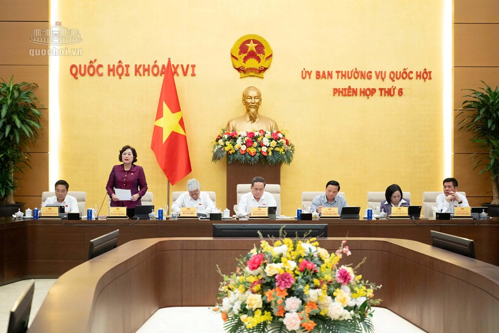 Ủy ban Thường vụ Quốc hội cho ý kiến về dự án Luật sửa đổi, bổ sung một số điều của Luật Chứng khoán - ảnh 1