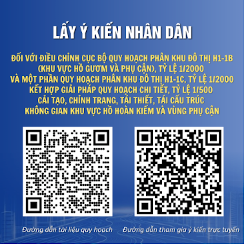 Người dân góp ý về xây dựng Khải hoàn môn và quy hoạch khu vực hồ Gươm bằng cách nào? - ảnh 3