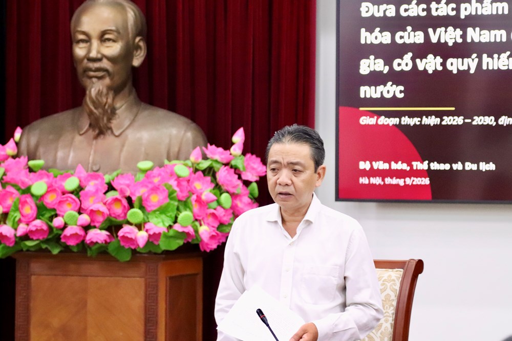 Khẩn trương hoàn thiện Đề án đưa di sản văn hóa Việt Nam ở nước ngoài về nước - ảnh 2