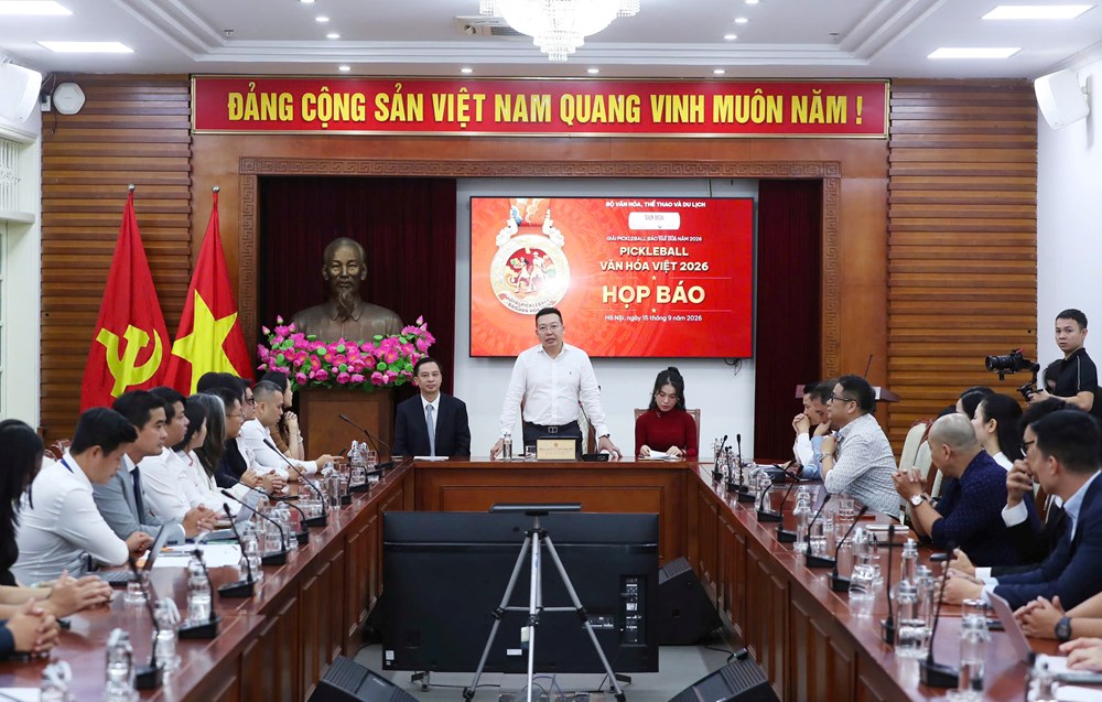 Giải Pickleball Văn hóa Việt 2026: Kết nối thể thao, lan tỏa giá trị văn hóa - ảnh 1