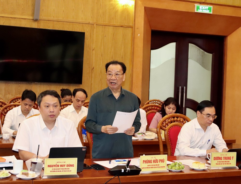 Văn hóa không chỉ giữ cho dân tộc đứng vững, mà còn phải góp phần đưa đất nước đi nhanh - ảnh 9