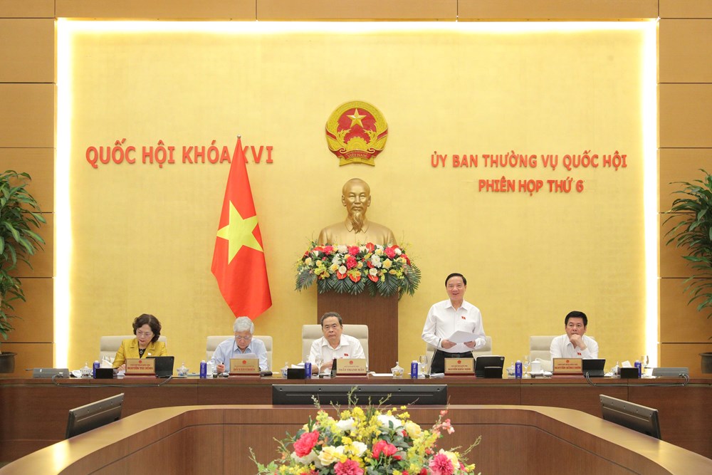 Ủy ban Thường vụ Quốc hội xem xét dự thảo Nghị quyết về Chương trình lập pháp năm 2027 - ảnh 1