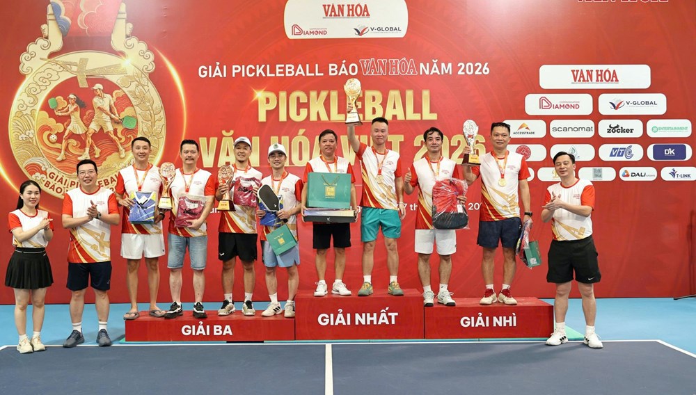 Trao giải hạng mục Lãnh đạo tại Giải Pickleball Báo Văn Hóa - “Pickleball Văn hóa Việt 2026” - ảnh 6