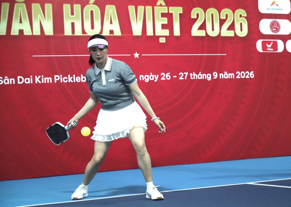 NSND Tự Long, (S)TRONG Trọng Hiếu cùng dàn nghệ sĩ hào hứng tranh tài tại Giải Pickleball Báo Văn Hóa năm 2026 - ảnh 11