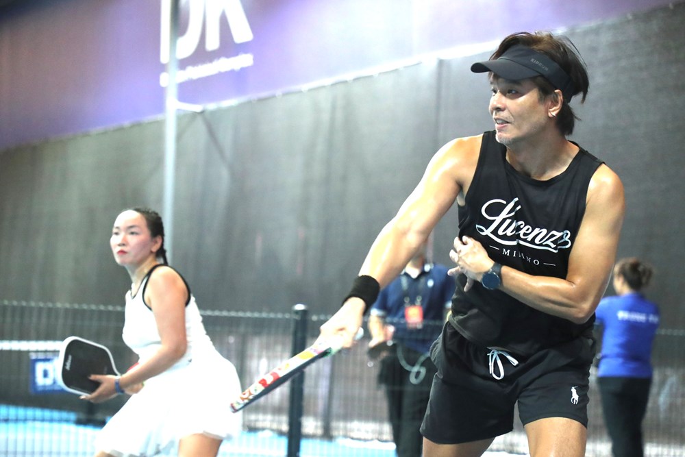 NSND Tự Long, (S)TRONG Trọng Hiếu cùng dàn nghệ sĩ hào hứng tranh tài tại Giải Pickleball Báo Văn Hóa năm 2026 - ảnh 10