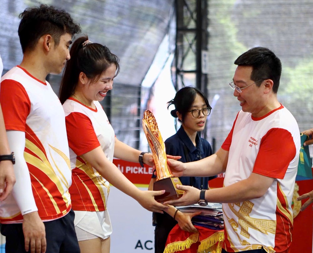 Trao giải hạng mục Lãnh đạo tại Giải Pickleball Báo Văn Hóa - “Pickleball Văn hóa Việt 2026” - ảnh 4