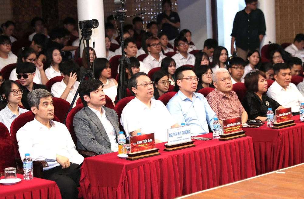 Phát động chương trình “Thanh âm Việt Nam. Giai điệu cuộc sống” năm 2026 tới các cơ sở giáo dục đào tạo của Bộ VHTTDL - ảnh 1