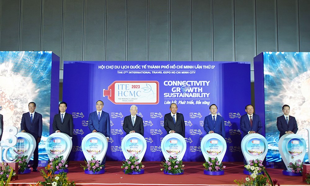 Chính thức khai mạc Hội chợ Du lịch lớn nhất trong khu vực hạ nguồn sông Mekong - Anh 1