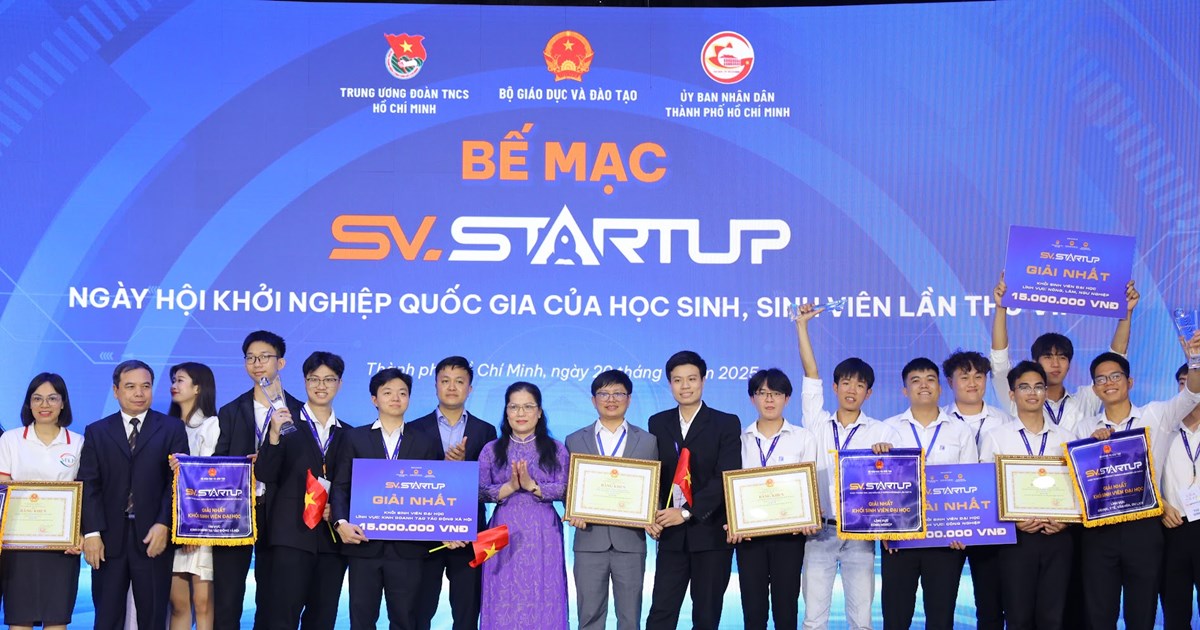 Bế mạc Ngày hội Khởi nghiệp quốc gia của HSSV lần thứ VII năm 2025