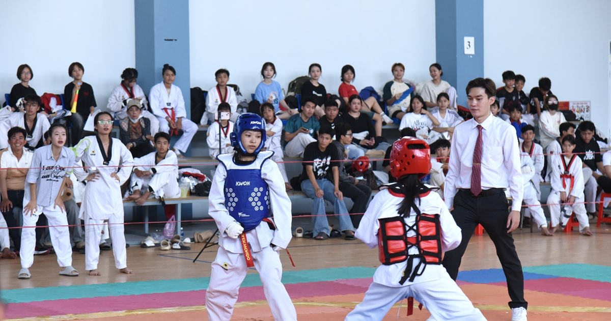 Gần 200 VĐV tham gia giải vô địch Taekwondo năm 2025