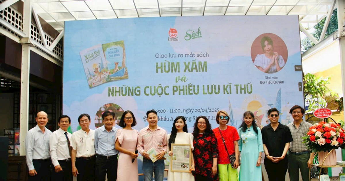 Ra mắt sách thiếu nhi “Xám Ngố đi thành phố”