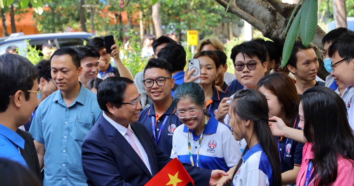 Thủ tướng Phạm Minh Chính dự Ngày hội Khởi nghiệp quốc gia của HSSV năm 2025