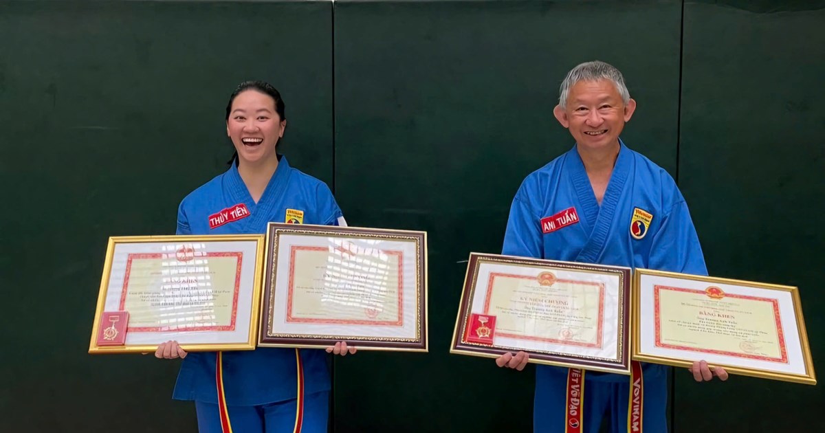 Hai cha, con “gieo” Vovinam trên đất Pháp