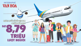 Khách quốc tế đến Việt Nam 4 tháng đầu năm 2026 đạt 8,79 triệu lượt, tăng 14,6%