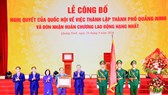 Tổng Bí thư, Chủ tịch nước Tô Lâm dự Lễ công bố tỉnh Quảng Ninh lên thành phố