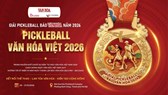 Sáng nay, họp báo công bố Giải Pickleball Báo Văn Hóa năm 2026 - “Pickleball Văn hóa Việt 2026”