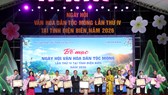 Tôn vinh giá trị văn hóa đặc sắc của đồng bào Mông, củng cố tình đoàn kết toàn dân tộc