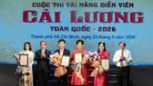 Trao 4 giải Nhất tại cuộc thi Tài năng diễn viên cải lương toàn quốc 2026