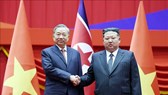 Lễ đón Tổng Bí thư Tô Lâm thăm cấp Nhà nước Cộng hòa Dân chủ Nhân dân Triều Tiên