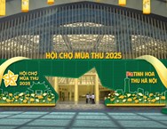Không gian Hội chợ mùa Thu được tổ chức như một hành trình xuyên Việt hấp dẫn