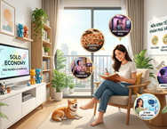 Nền kinh tế độc thân bùng nổ mạnh mẽ tại châu Á