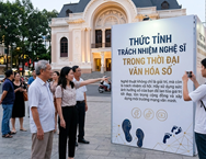 Thức tỉnh trách nhiệm nghệ sĩ trong thời đại văn hóa số