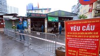 Hà Nội: Quận Thanh Xuân tạm dừng hoạt động chợ Nhân Chính